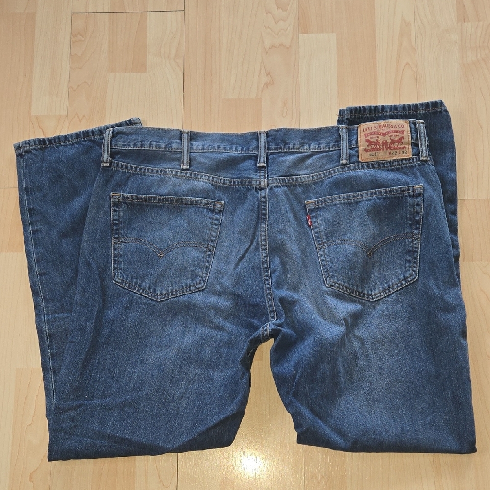 Levi's 511 Men's Blue Jeans 42x32